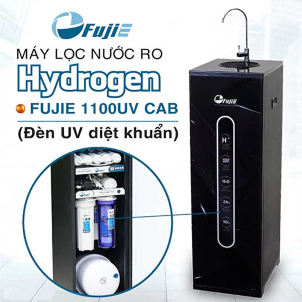Máy lọc nước FujiE cao cấp RO-1100UV ( CAB) Hydrogen