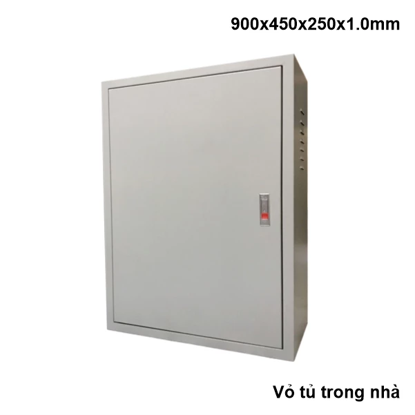 Vỏ tủ trong nhà sơn tĩnh điện 2 ngăn 1 lớp cánh 900x450x250x1.0mm ForWard Electric