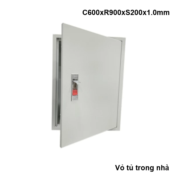 Vỏ tủ trong nhà sơn tĩnh điện 1 lớp cánh C600xR900xS200x1.0mm ForWard Electric